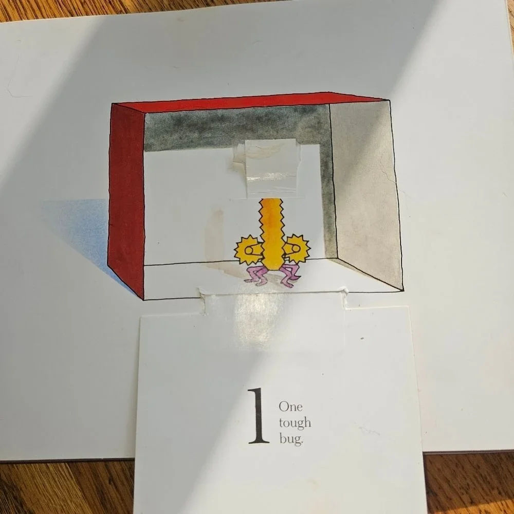 How Many Bugs in a Box? Pop-Up Book David A. Carter  1988 Vintage Early Printing